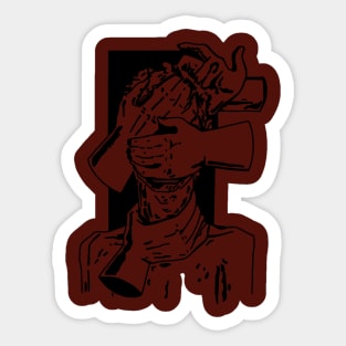 No evil Sticker